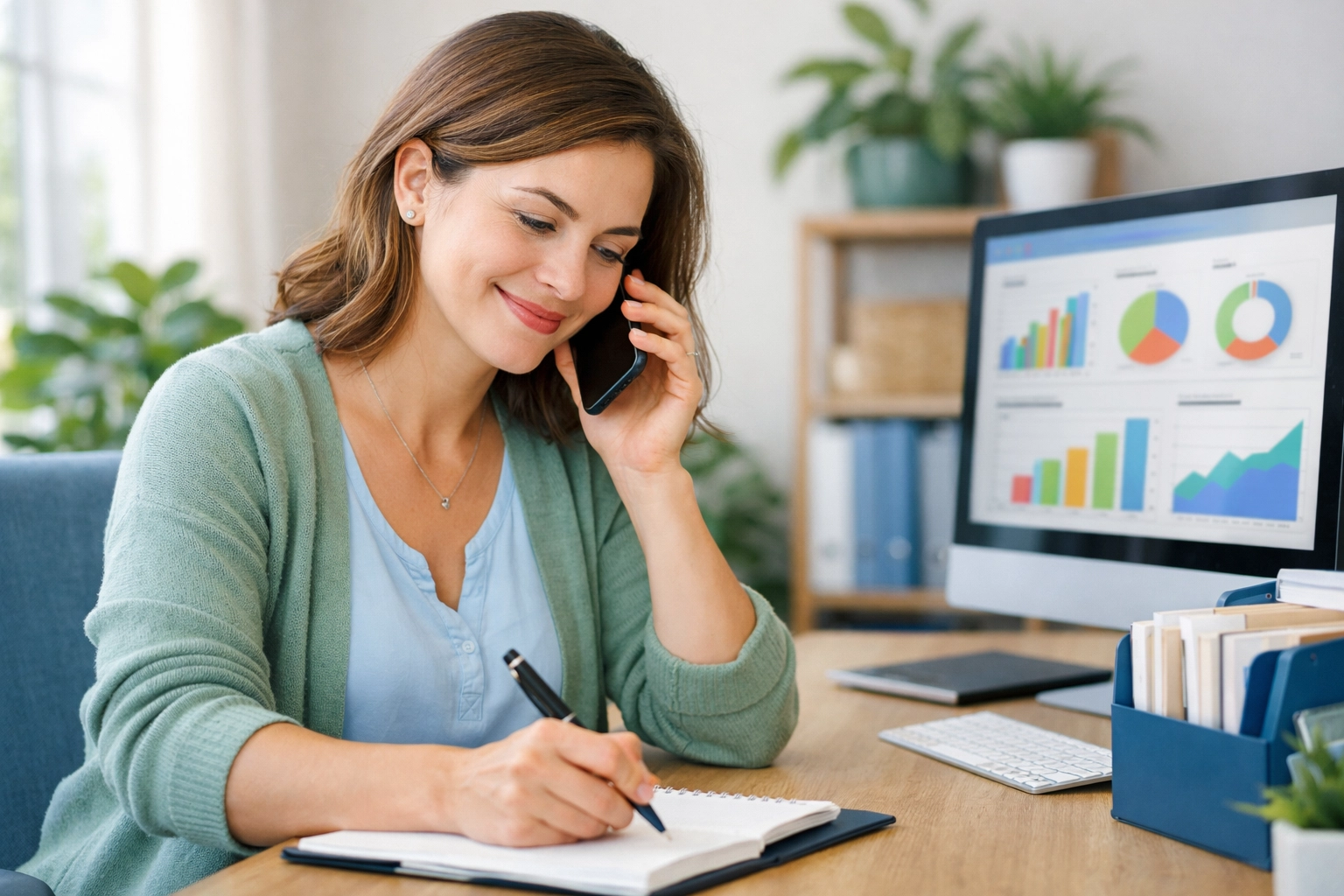 BCBA therapist advocating for ABA therapy hours during insurance appeal call