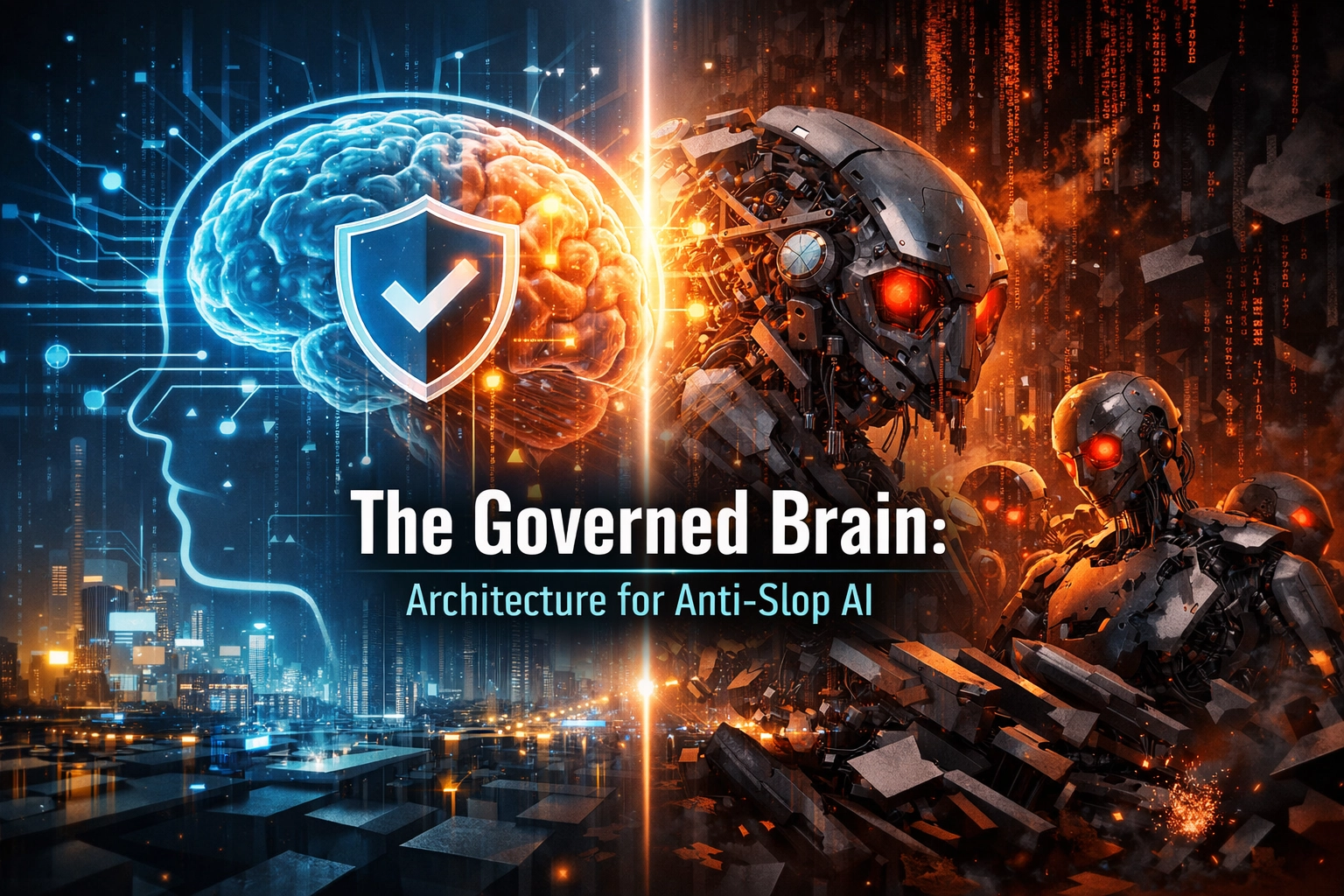[HERO] The Governed Brain: Architecture for Anti-Slop AI