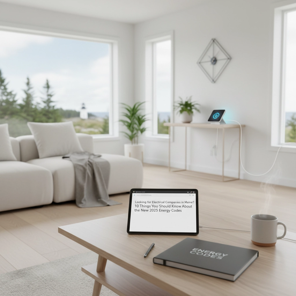 Looking for Electrical Companies in Maine? 10 Things You Should Know About the New 2025 Energy Codes