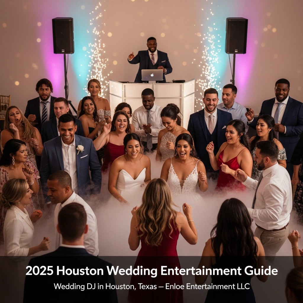 Ladies having fun because of wedding DJ in Houston, Texas 