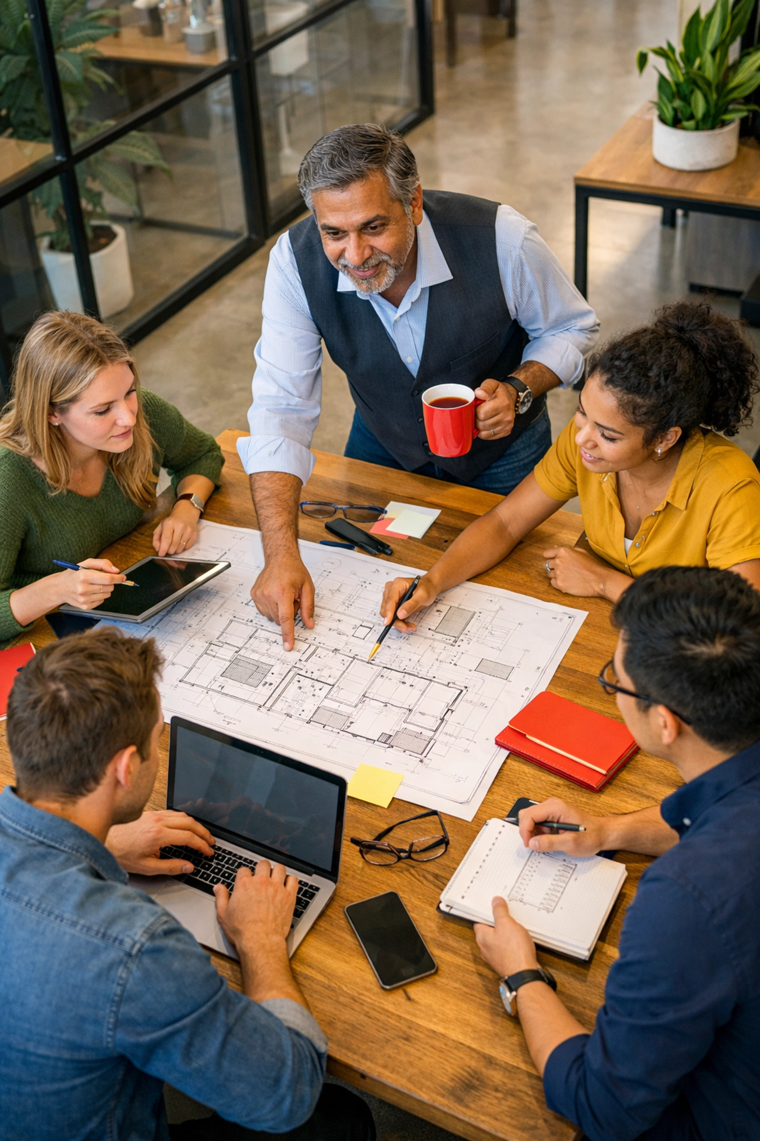 CTO leading team through platform modernization execution and implementation planning session