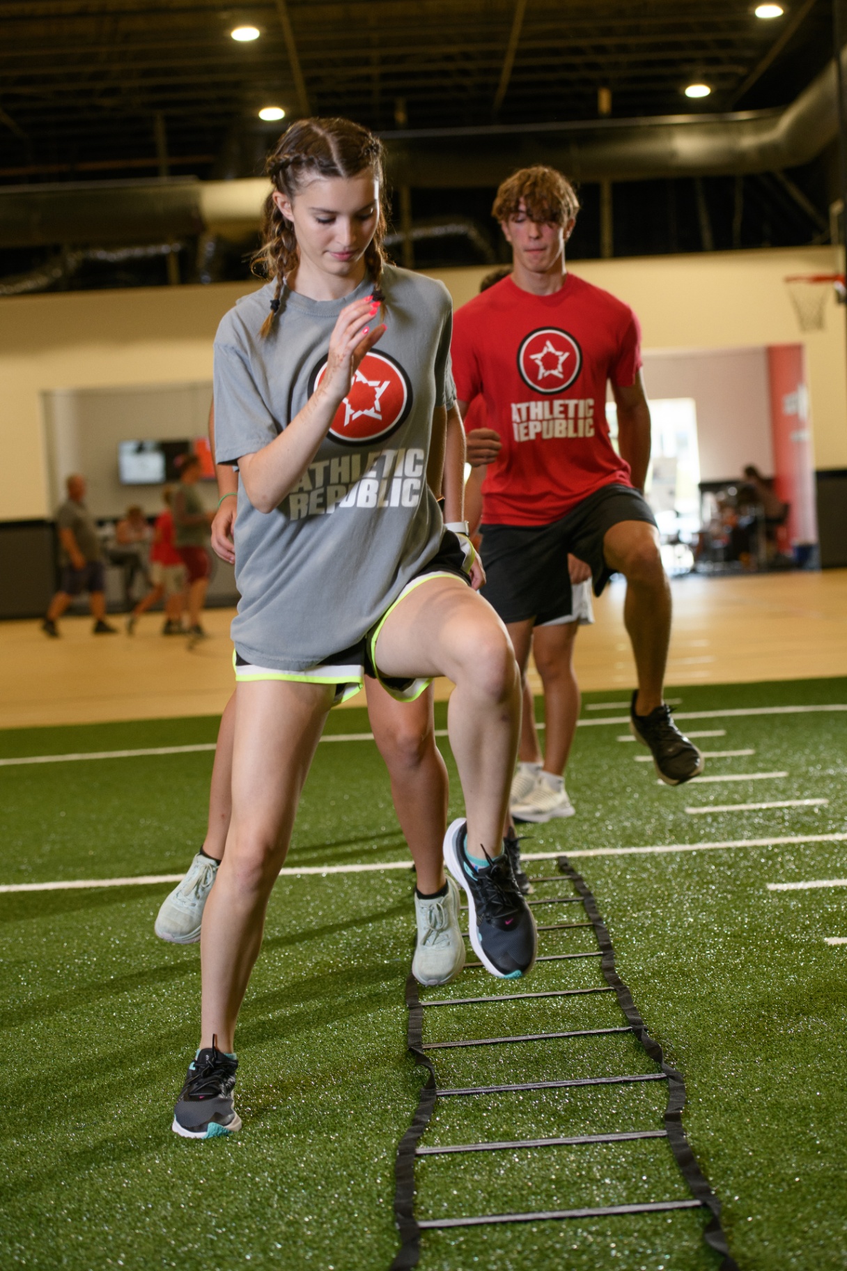 Youth Agility Ladder Drills at Athletic Republic
