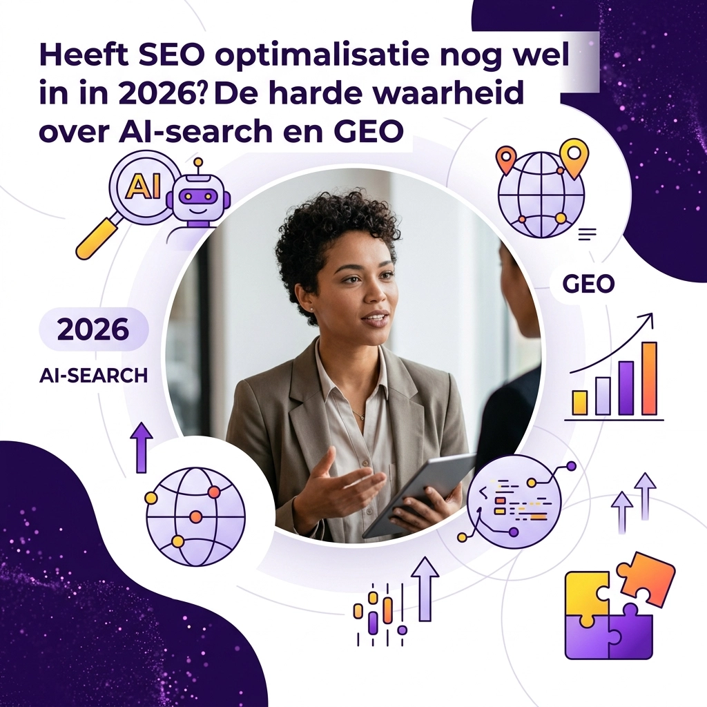 [HERO] Heeft SEO optimalisatie nog wel zin in 2026? De harde waarheid over AI-search en GEO