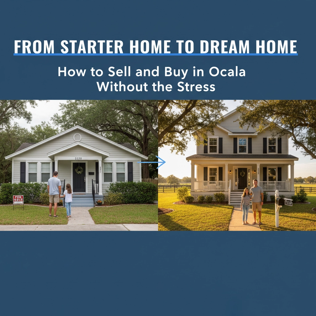 feature image of From Starter Home to Dream Home: How to Sell and Buy in Ocala Without the Stress