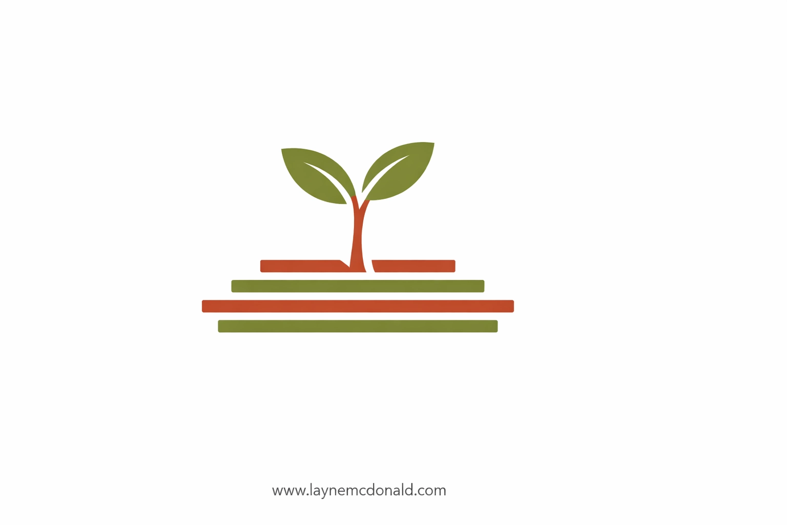 A green sprout growing from organized lines, illustrating church community growth through strategic planning.