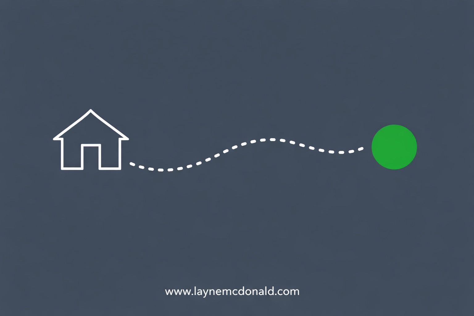 Vector graphic of a home safety escape plan showing a path to a safe meeting spot for emergency readiness.