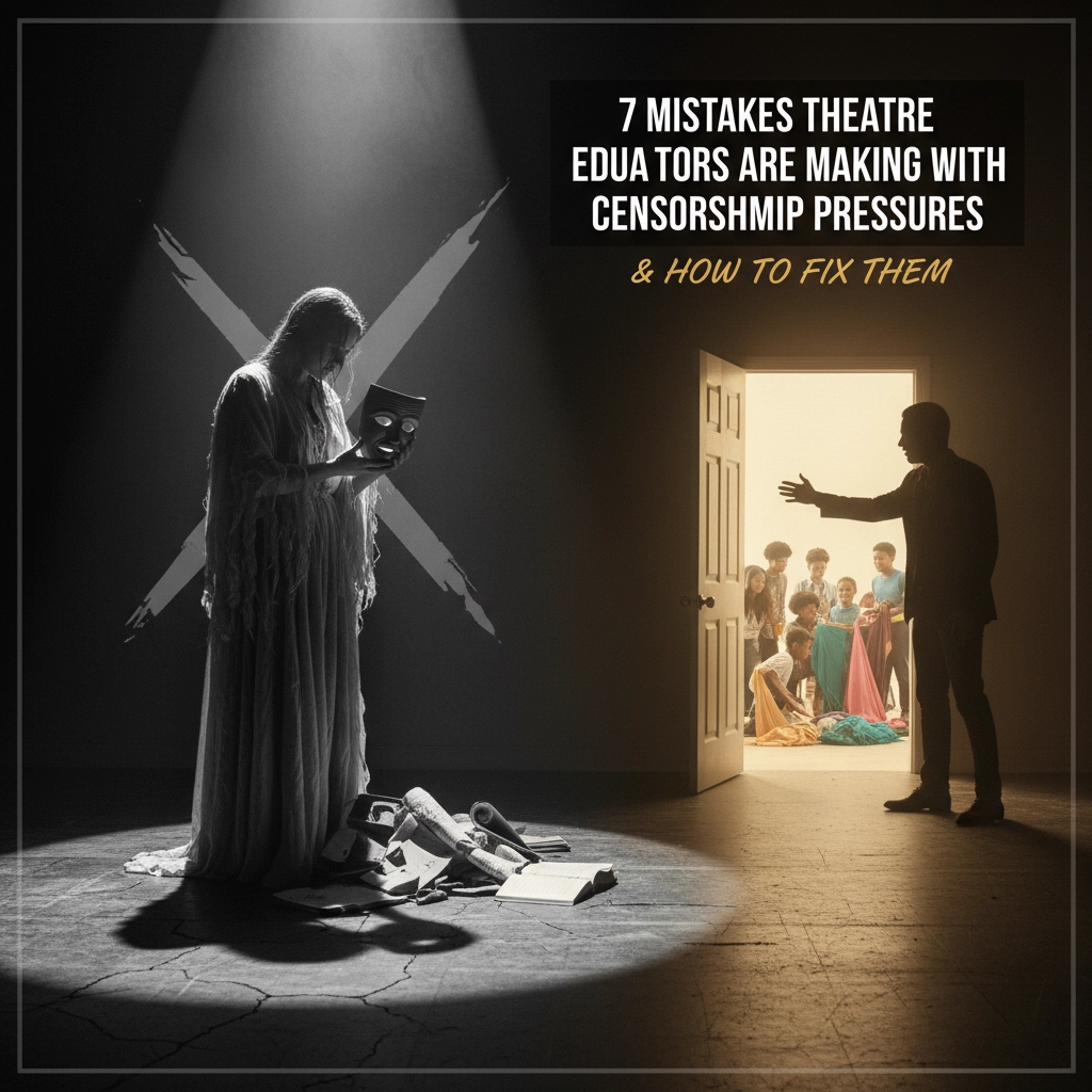 7 Mistakes Theatre Educators Are Making with Censorship Pressures (and How to Fix Them)