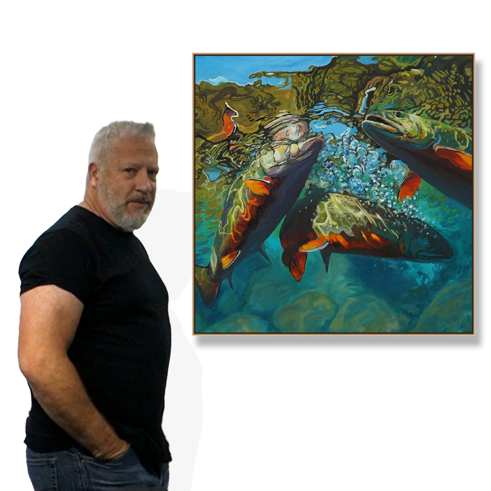 Savlen Studios Underwater Trout