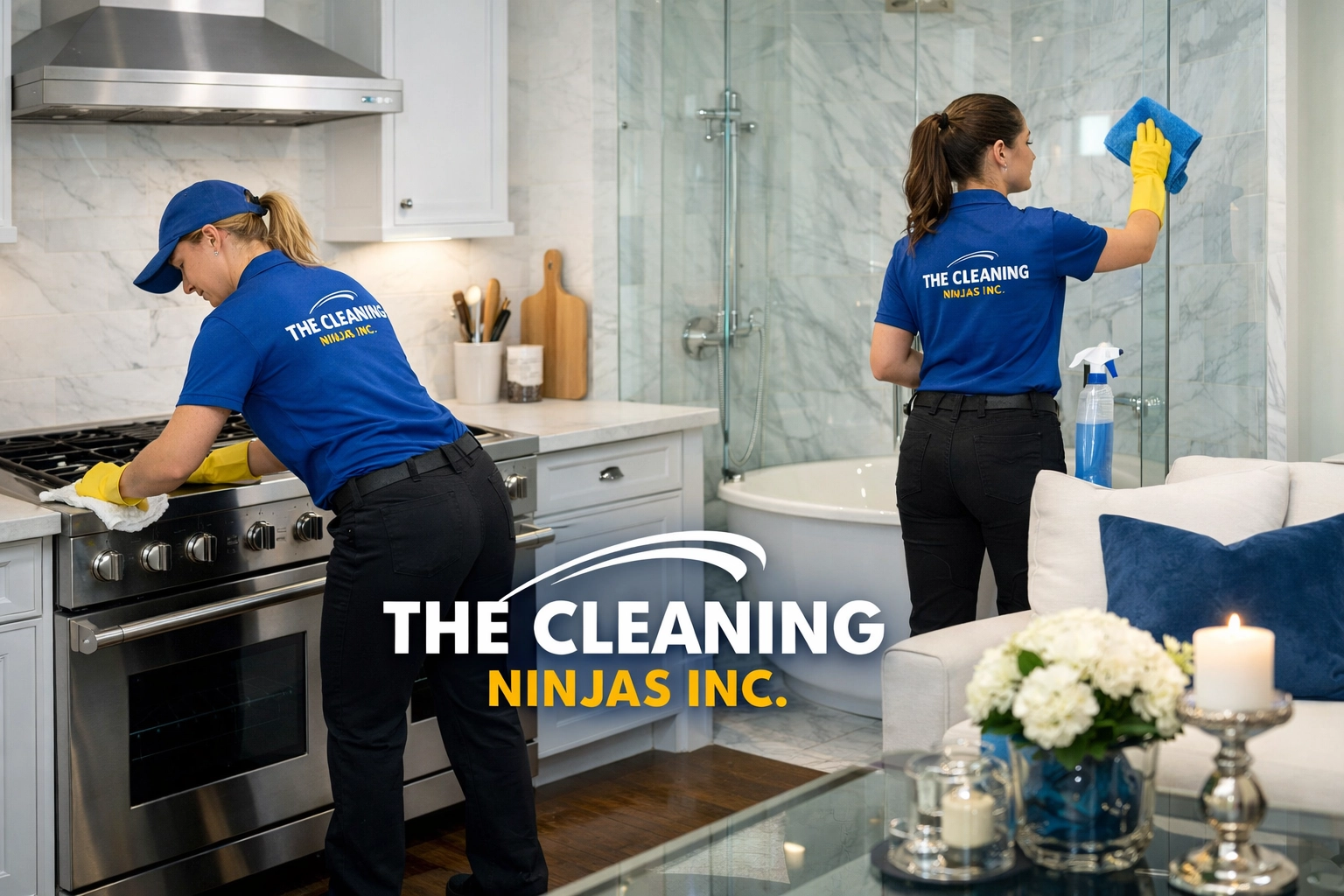 Worcester house cleaning team prepping a bright, modern home for a one-time deep clean in Worcester, MA.