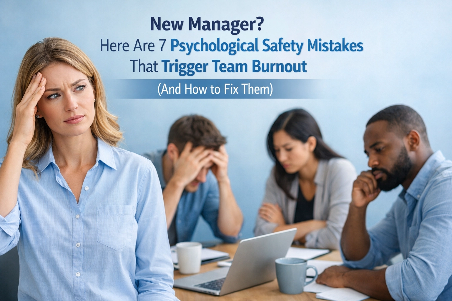 [HERO] New Manager? Here Are 7 Psychological Safety Mistakes That Trigger Team Burnout (And How to Fix Them)