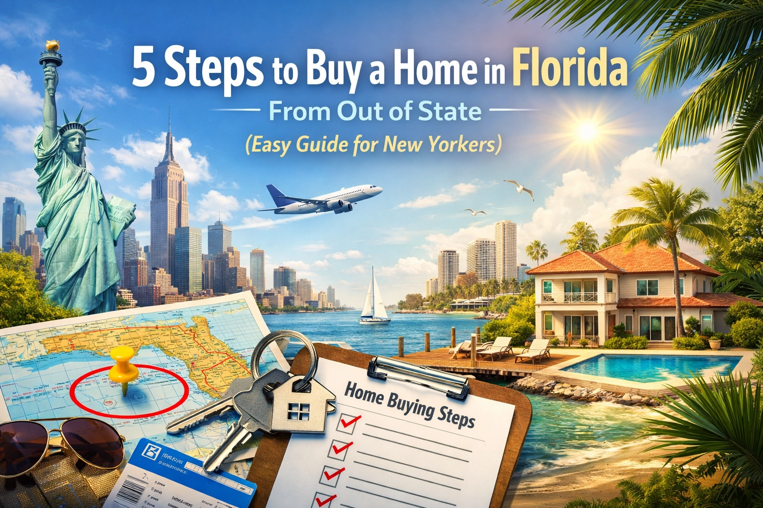 [HERO] 5 Steps to Buy a Home in Florida From Out of State (Easy Guide for New Yorkers)