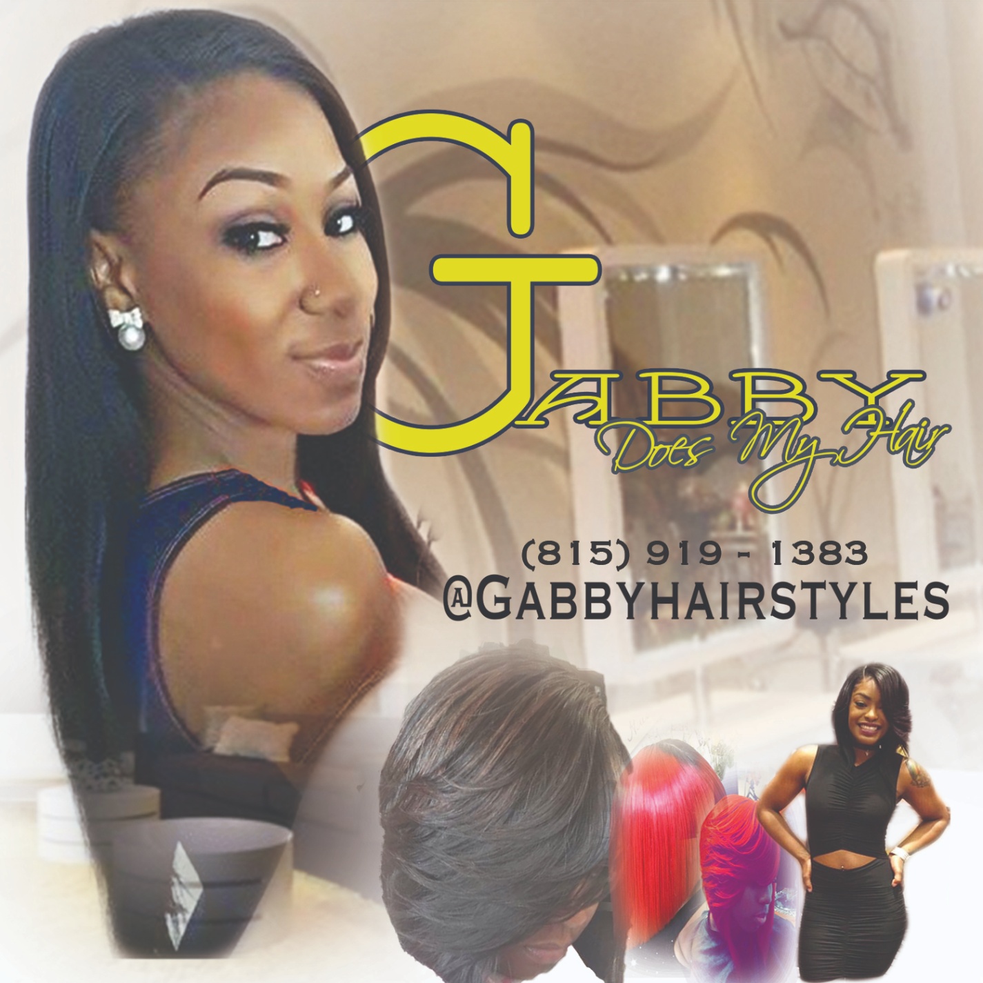 Gabby Does My Hair Promotional Graphic