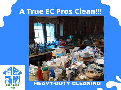 Cluttered Kitchen Counter