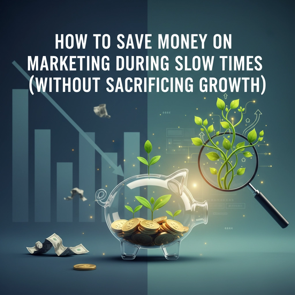 How to Save Money on Marketing During Slow Times (Without Sacrificing Growth)