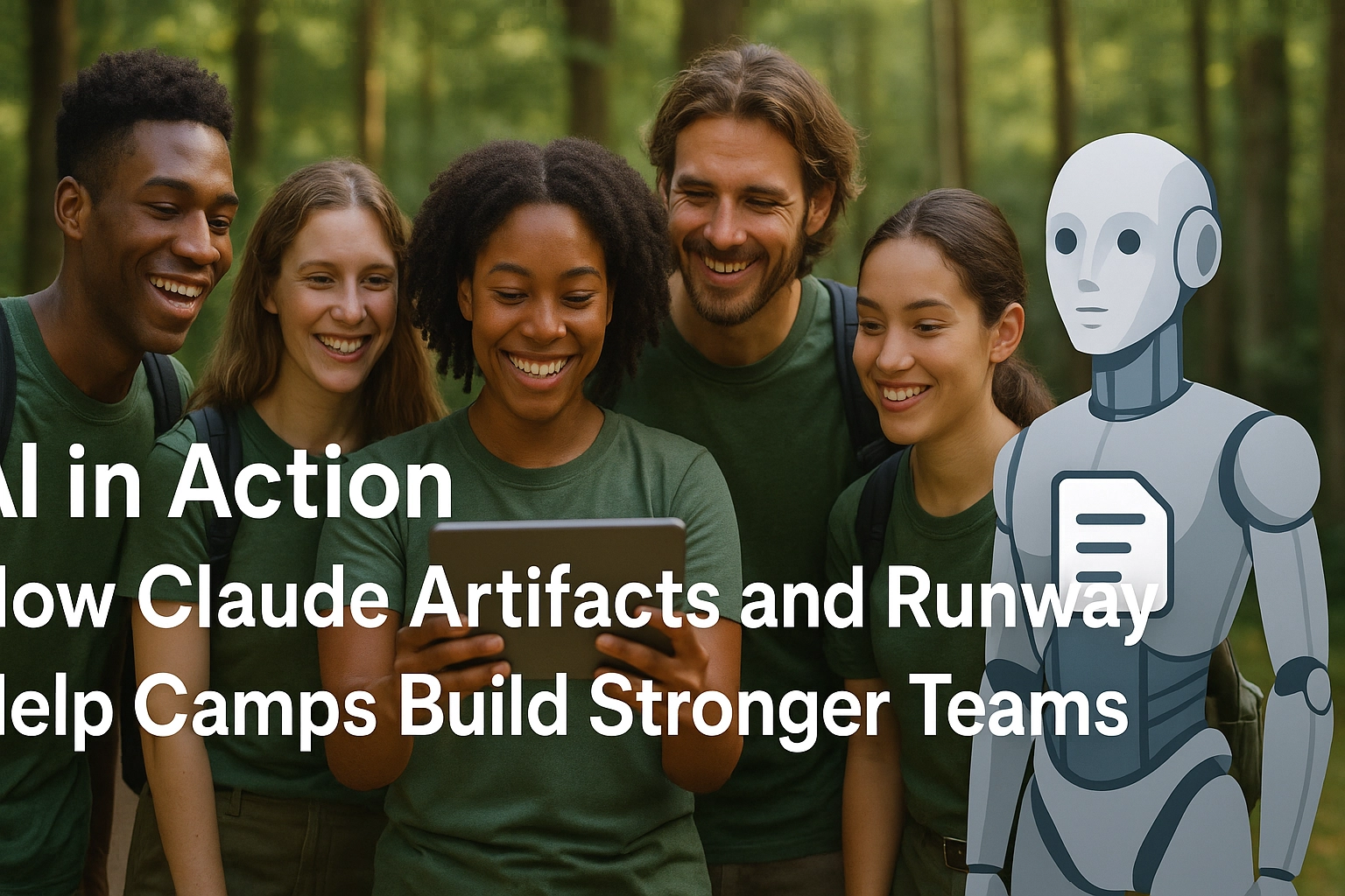 AI in Action: How Claude Artifacts and Runway Help Camps Build Stronger Teams