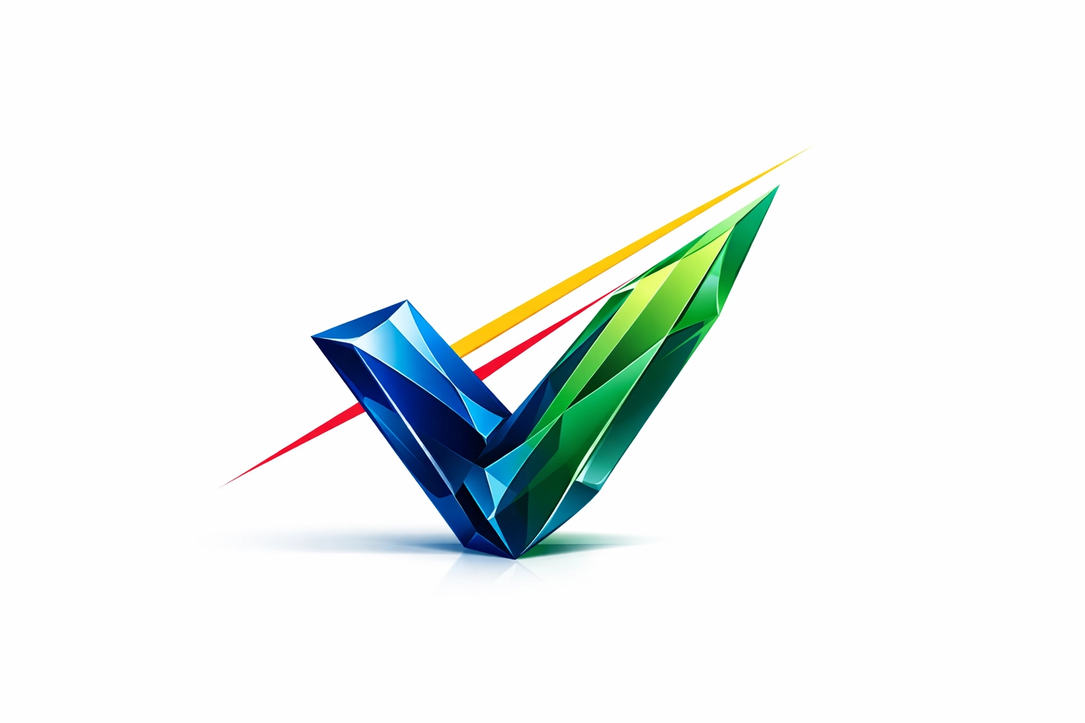 A clean geometric checkmark representing a productivity win and efficient team scaling.