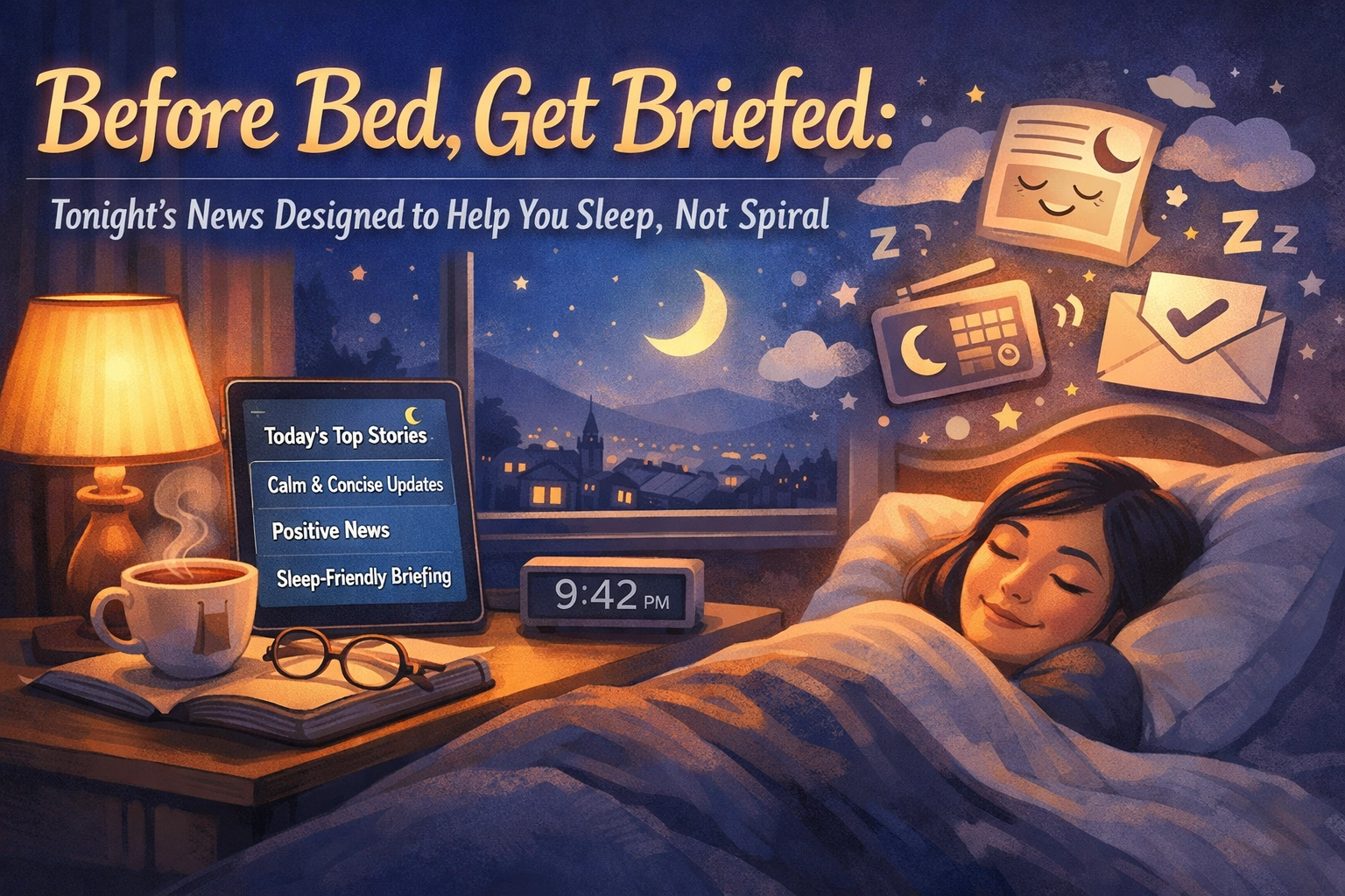 [HERO] Before Bed, Get Briefed: Tonight