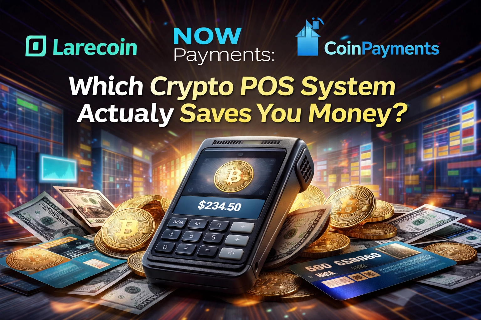 [HERO] Larecoin Vs NOWPayments Vs CoinPayments: Which Crypto POS System Actually Saves You Money?