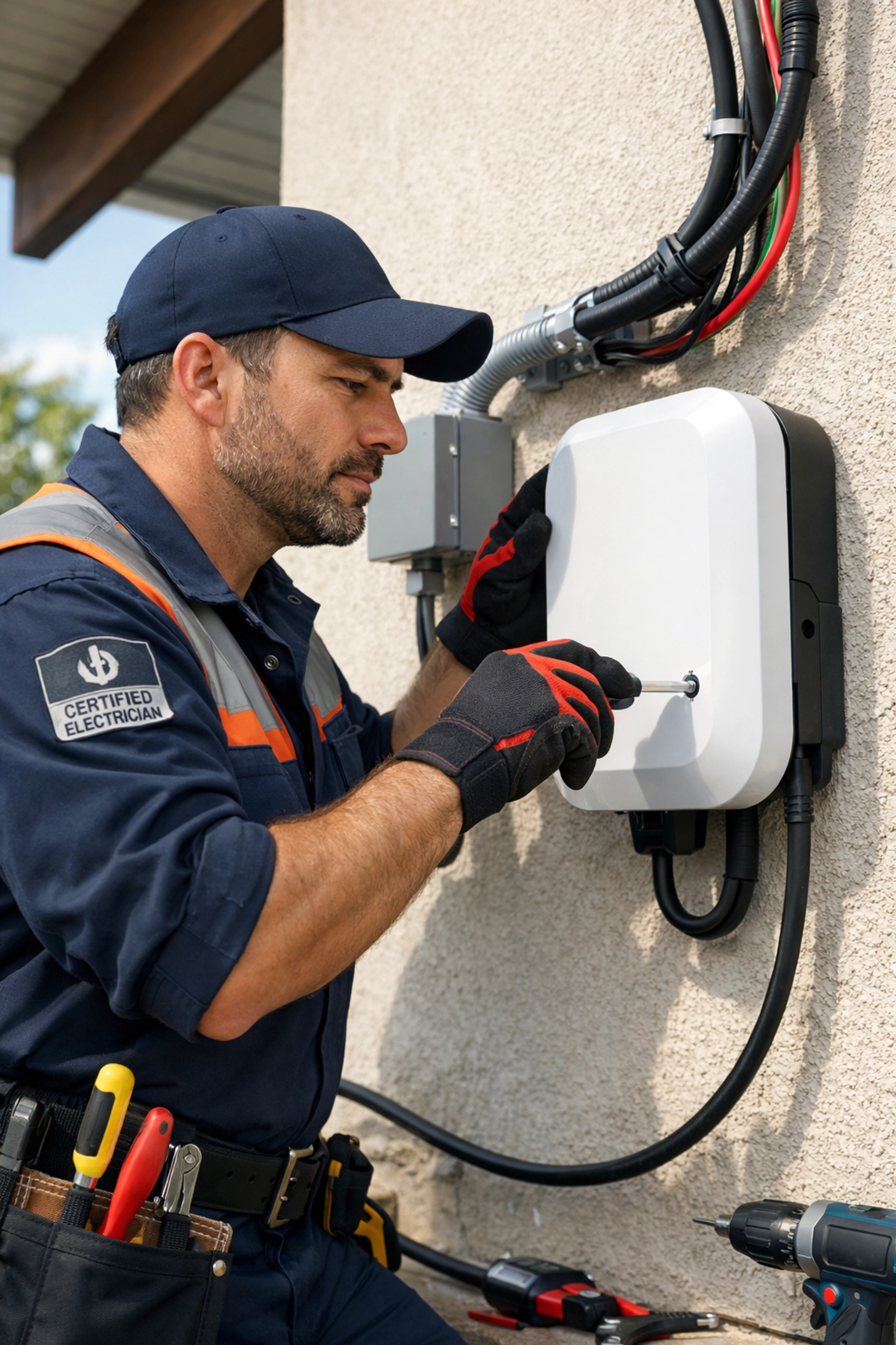 Zertifizierter Elektriker bei Wallbox-Installation Wien – fachgerechte Montage