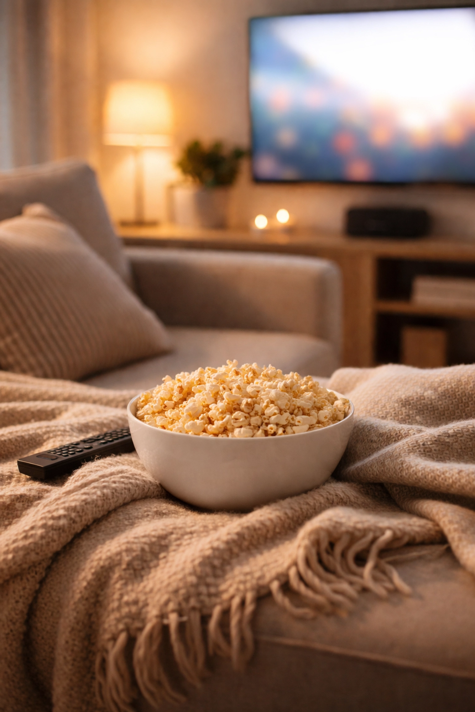 Family movie night setup for watching The Bad Guys 2 with kids - clean entertainment choice