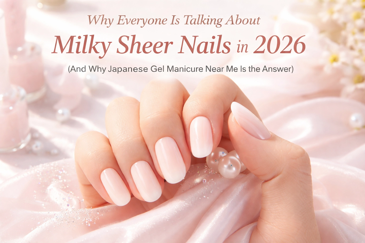 [HERO] Why Everyone Is Talking About Milky Sheer Nails in 2026 (And Why Japanese Gel Manicure Near Me Is the Answer)