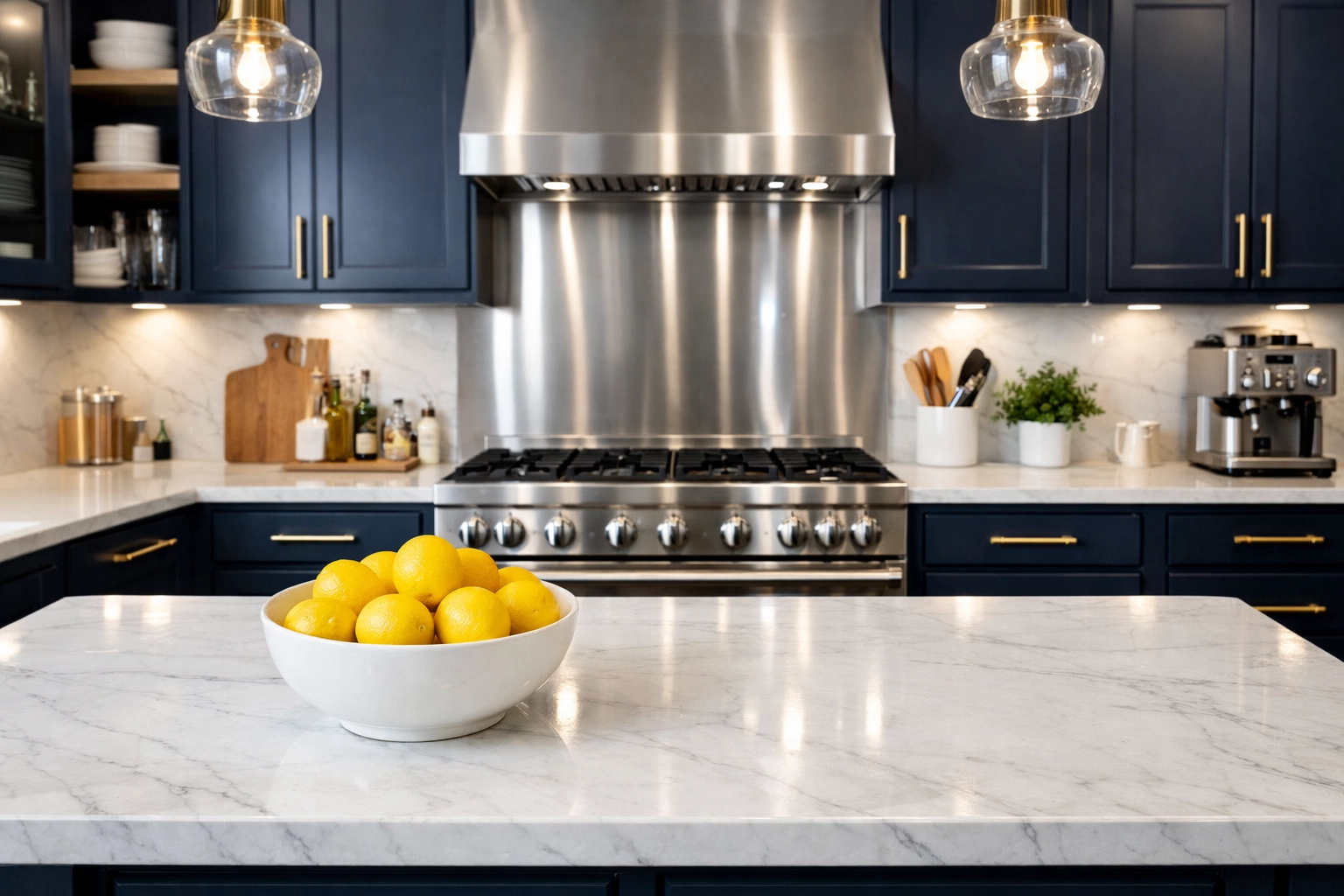 Spotless luxury kitchen showcasing professional Apartment Cleaning Massachusetts and deep cleaning MA results.