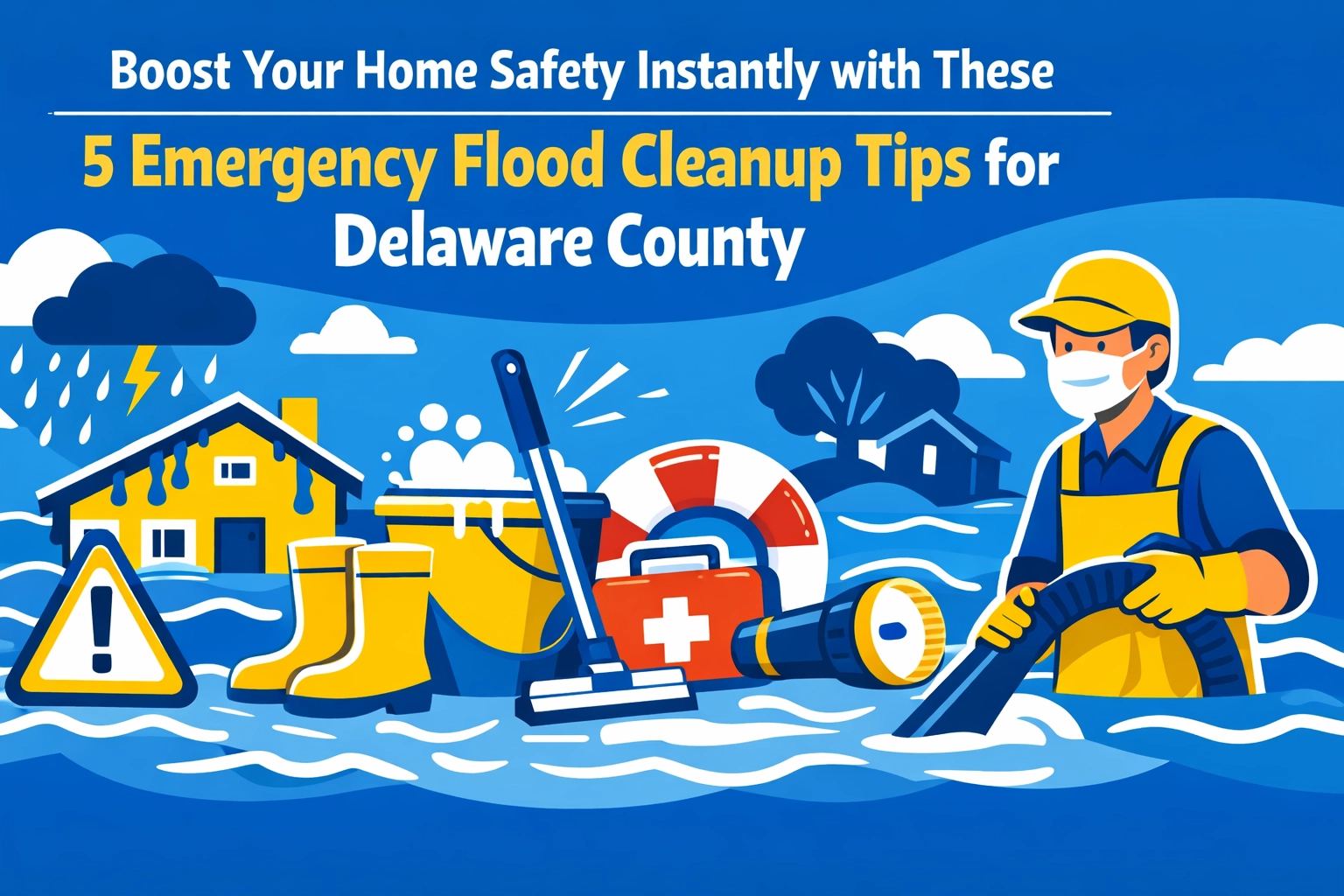 [HERO] Boost Your Home Safety Instantly with These 5 Emergency Flood Cleanup Tips for Delaware County