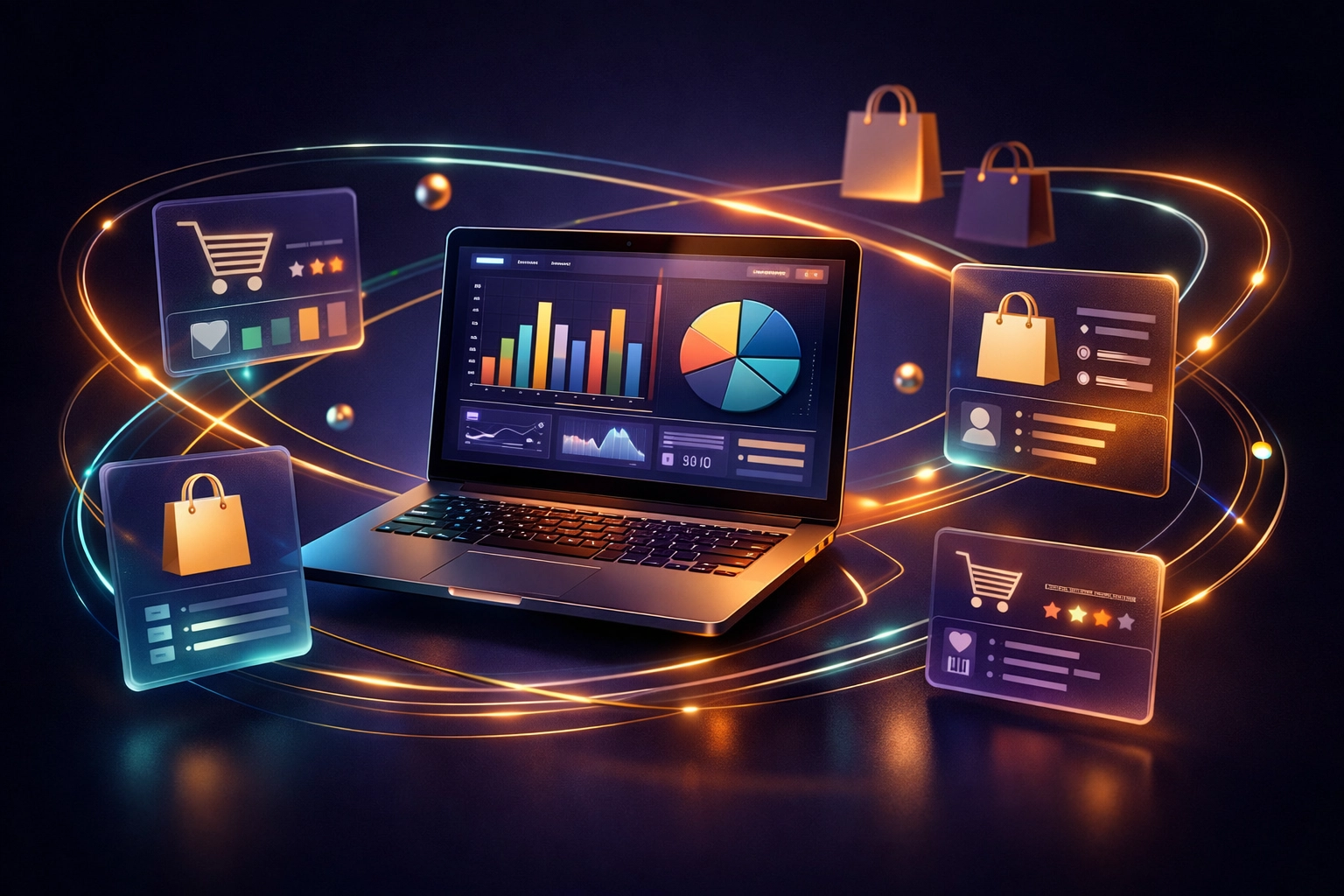 Ecommerce analytics dashboard displaying customer personalization data by Simon Leung