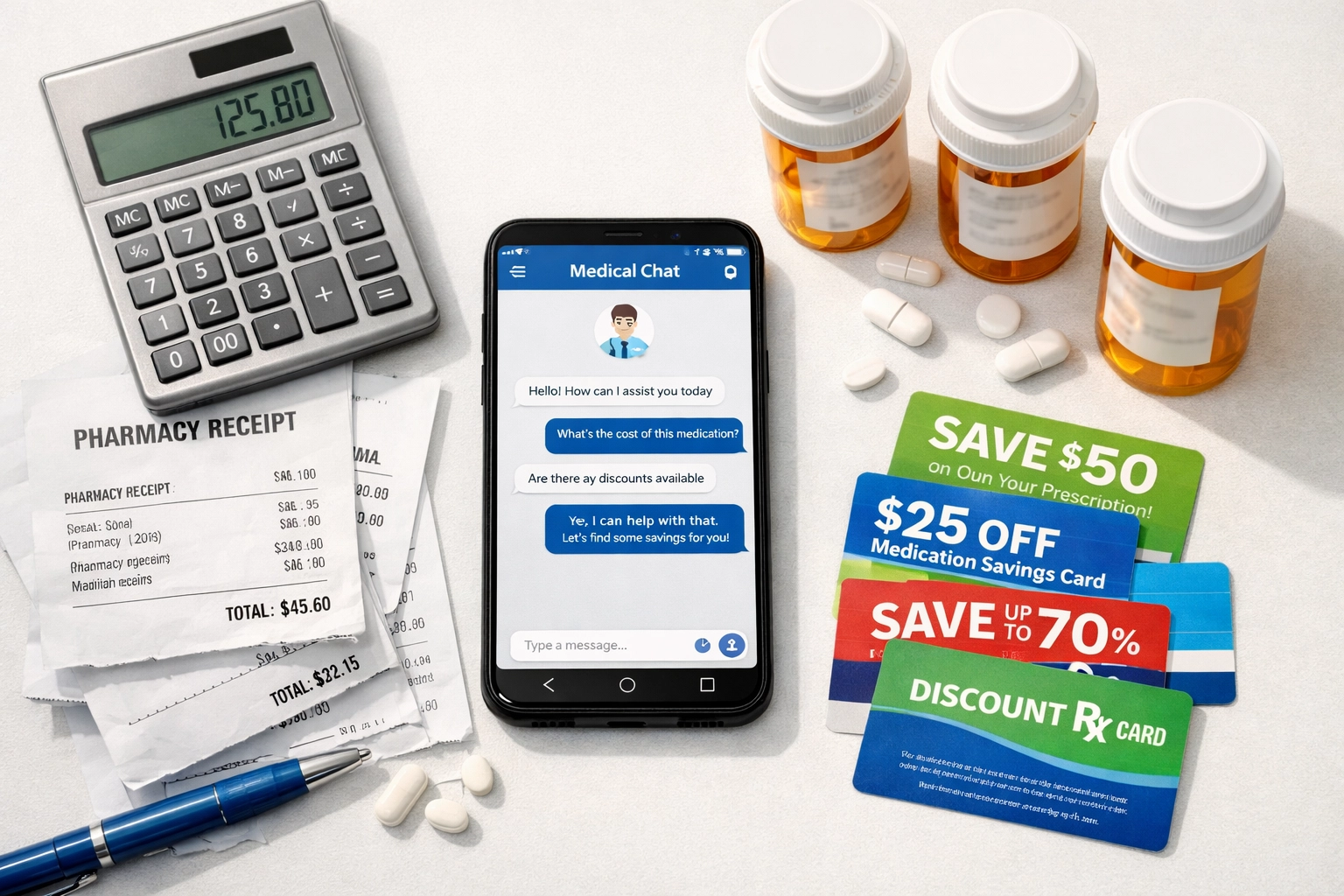 Comparing pharmacy prices and manufacturer savings cards for weight loss medication prescriptions