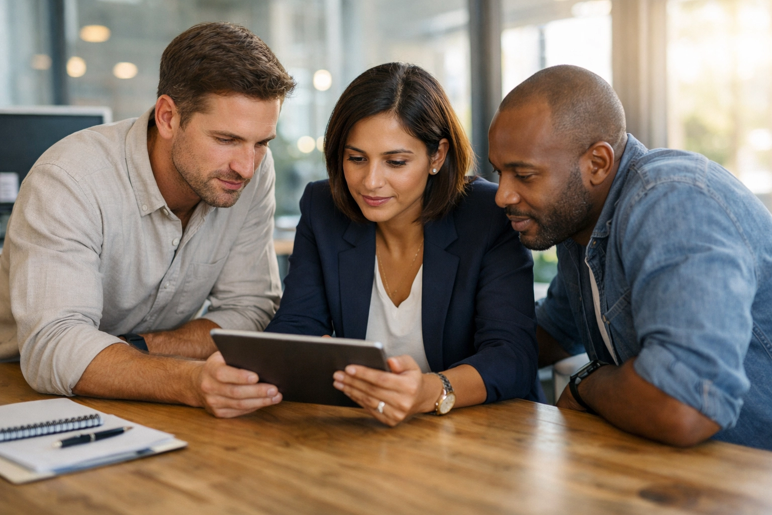 ServiceNow implementation partner team collaborating on a clean slate platform setup.