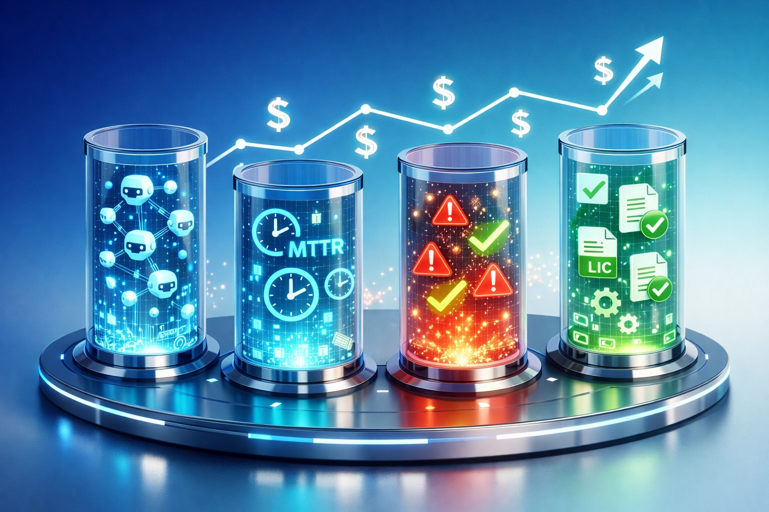 Four ITOM value streams generating $2.2M annual savings through ServiceNow implementation optimization