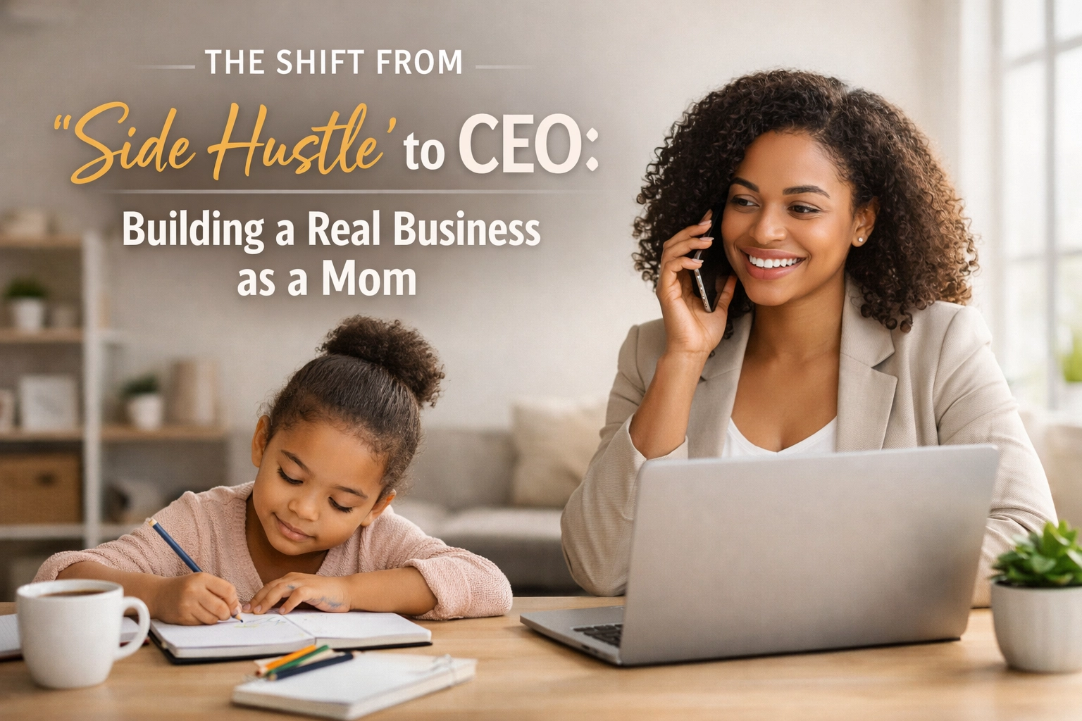[HERO] The Shift from 'Side Hustle' to CEO: Building a Real Business as a Mom