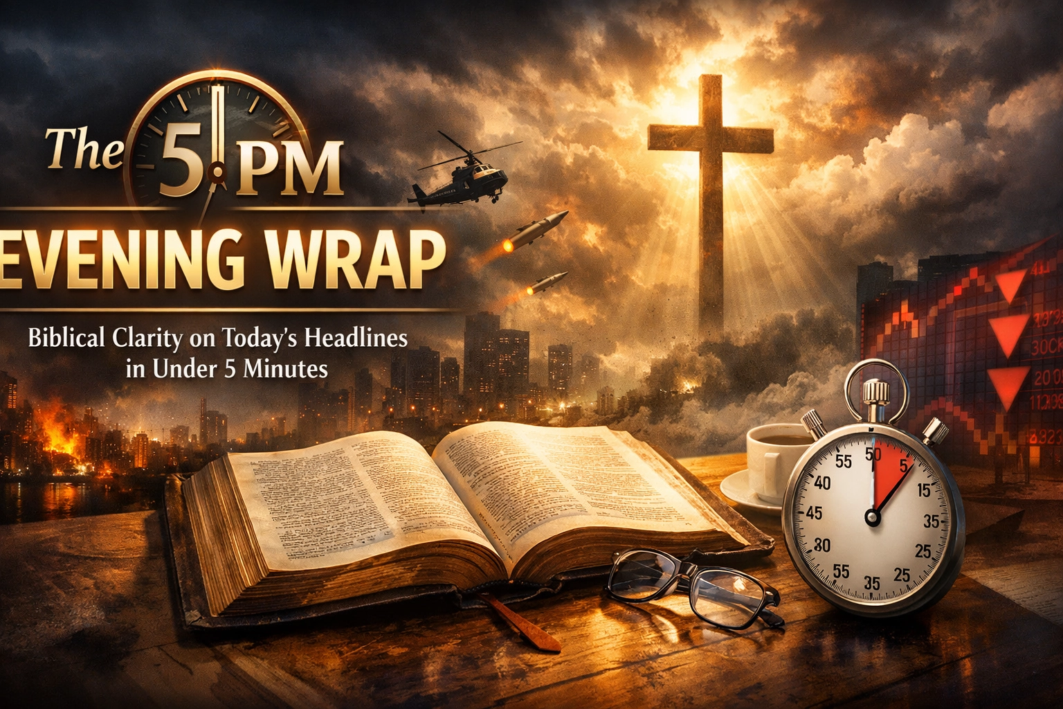 [HERO] The 5 PM Evening Wrap: Biblical Clarity on Today