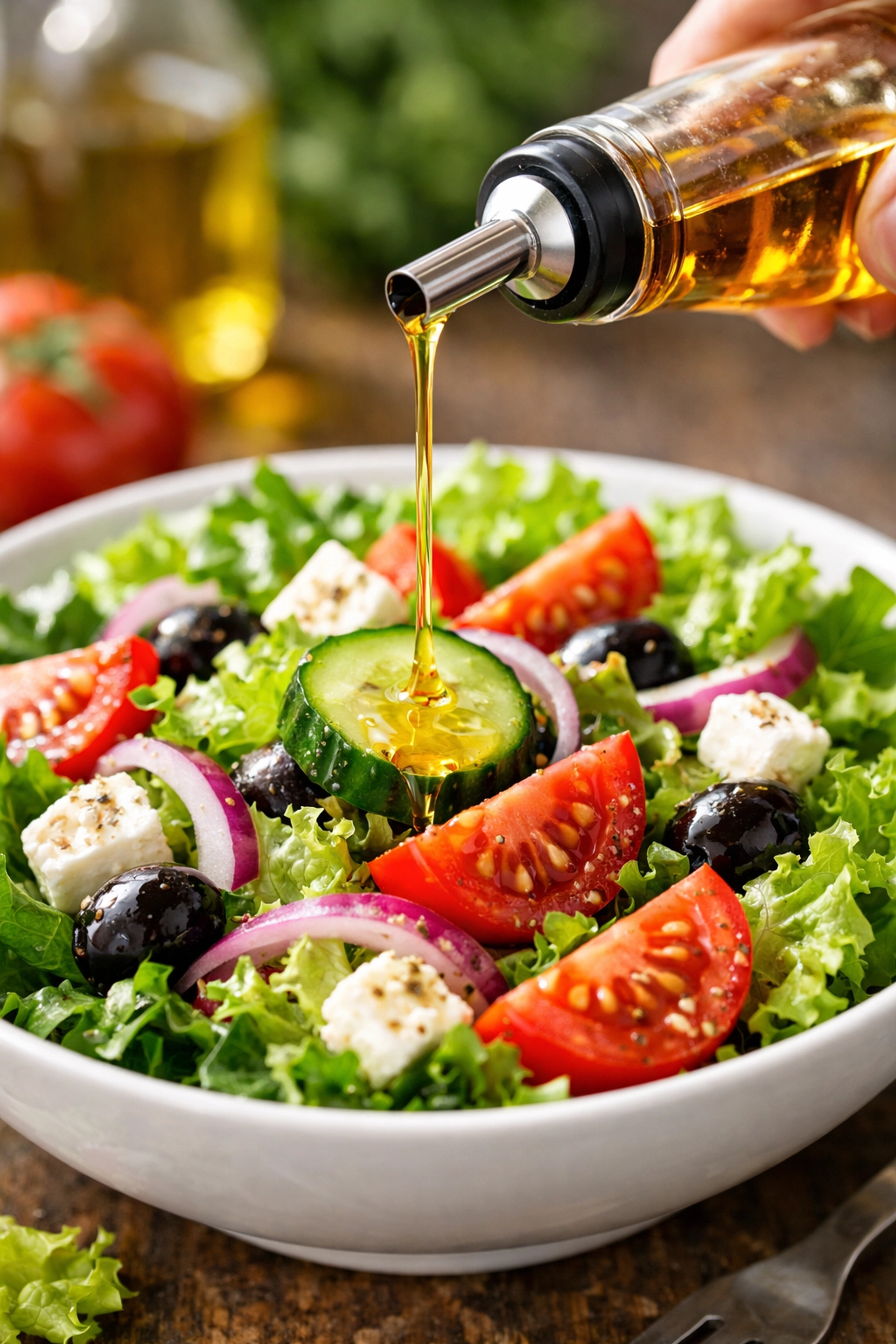 زيت السمسم المغربي كإضافة صحية للسلطات والوصفات الغذائية اليومية