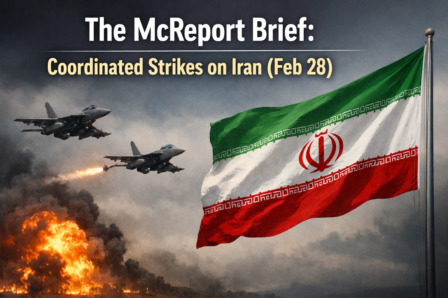 [HERO] The McReport Brief: Coordinated Strikes on Iran (Feb 28)