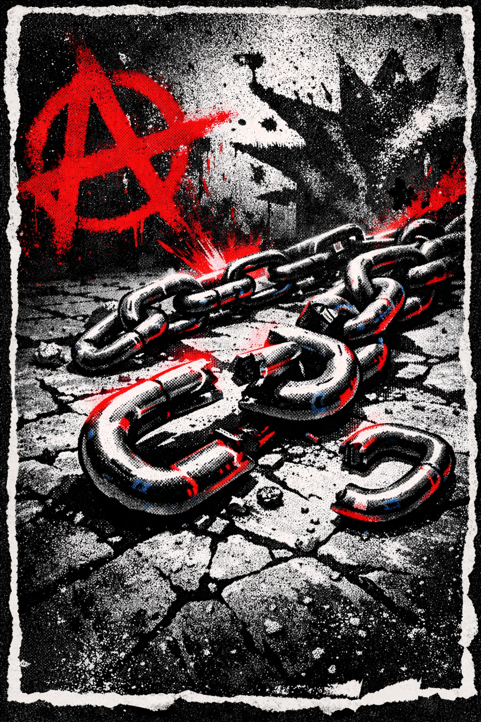 Broken chains symbolizing freedom from generational health patterns and family obesity cycles