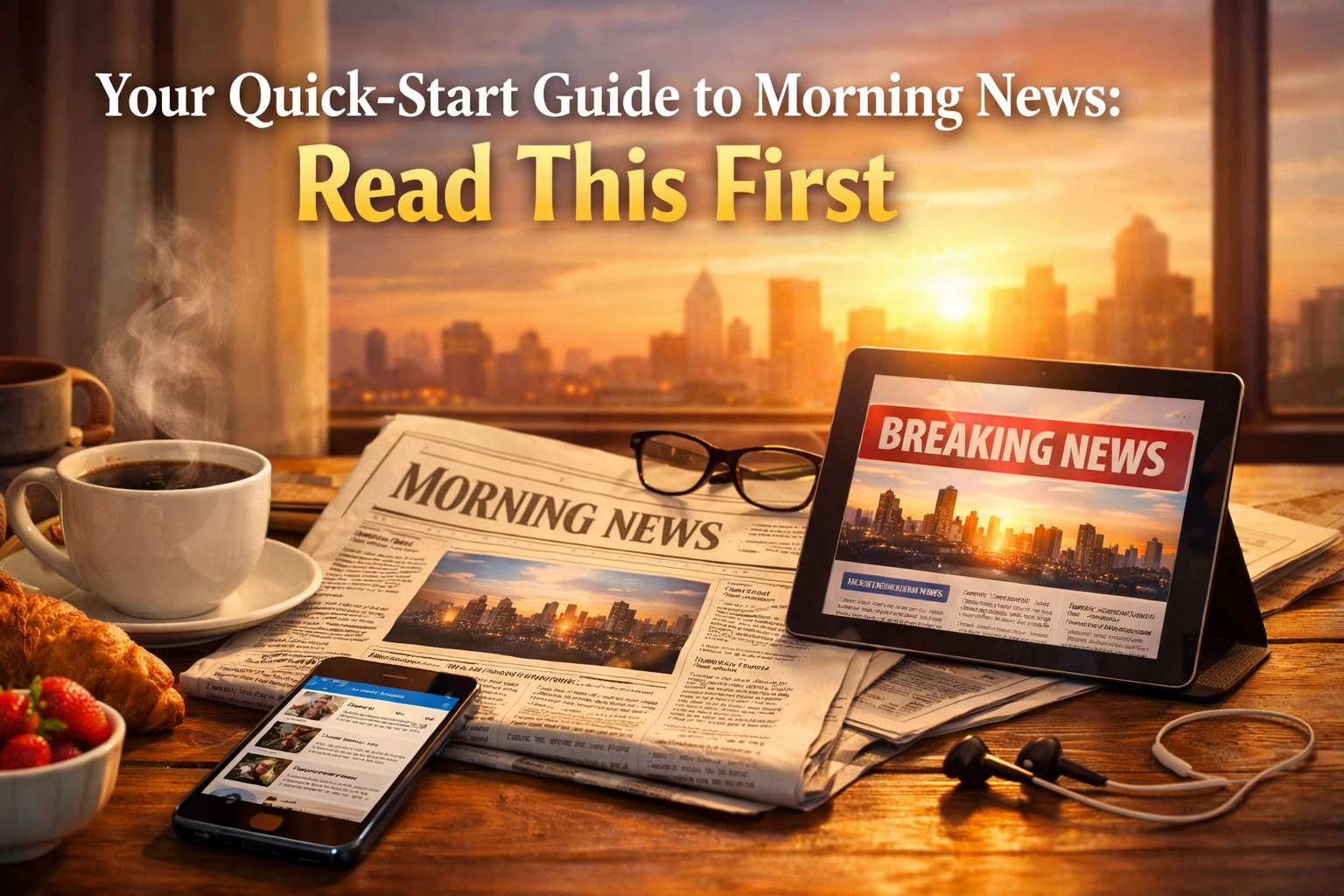 [HERO] Your Quick-Start Guide to Morning News: Read This First