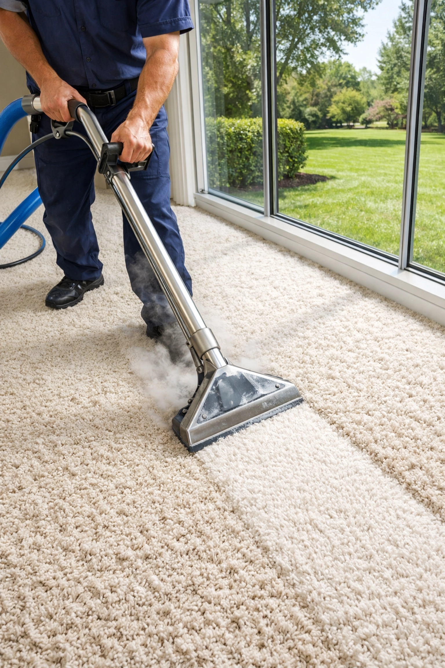 Deep steam carpet cleaning and window cleaning in Westchester NY for a healthier home.
