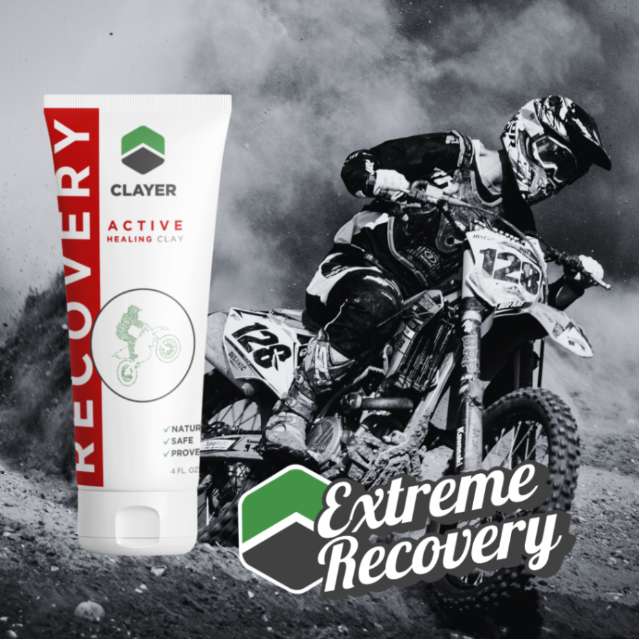 CLAYER Active Healing Clay Recovery Display