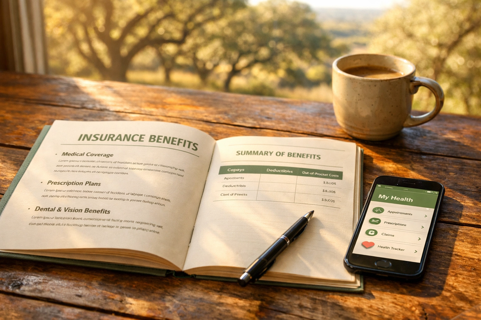 Blue Cross Blue Shield insurance benefits document for rehab coverage verification