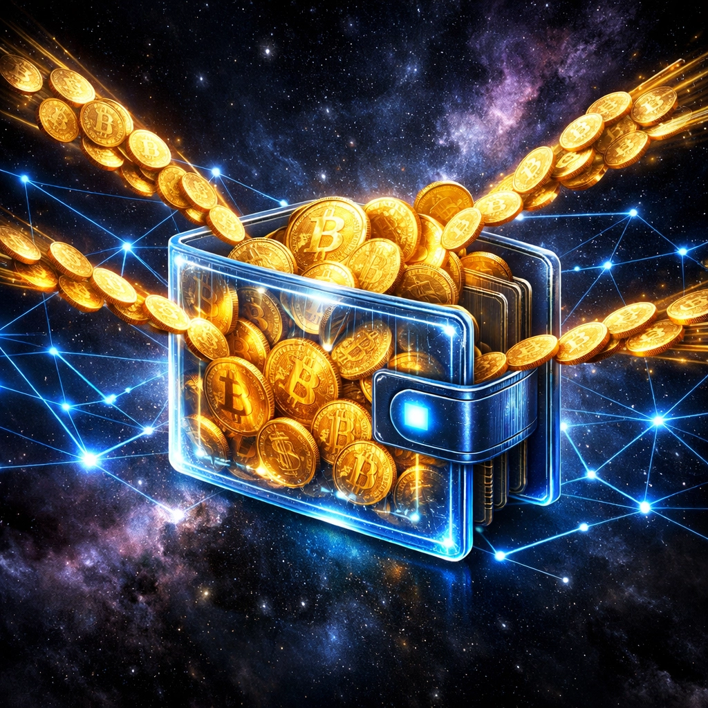 Self-custody crypto wallet receiving direct payments without intermediaries for small business