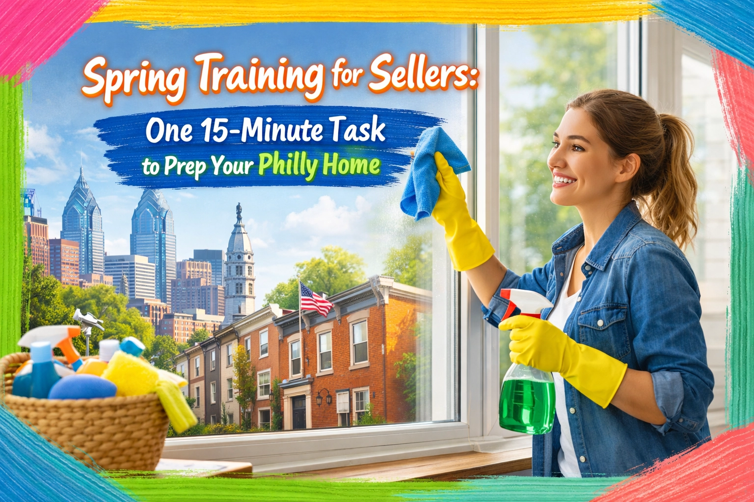 [HERO] Spring Training for Sellers: One 15-Minute Task to Prep Your Philly Home