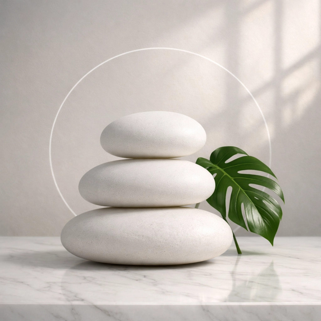 Minimalist stacked stones representing a simplified and balanced legacy plan for Martin County families.