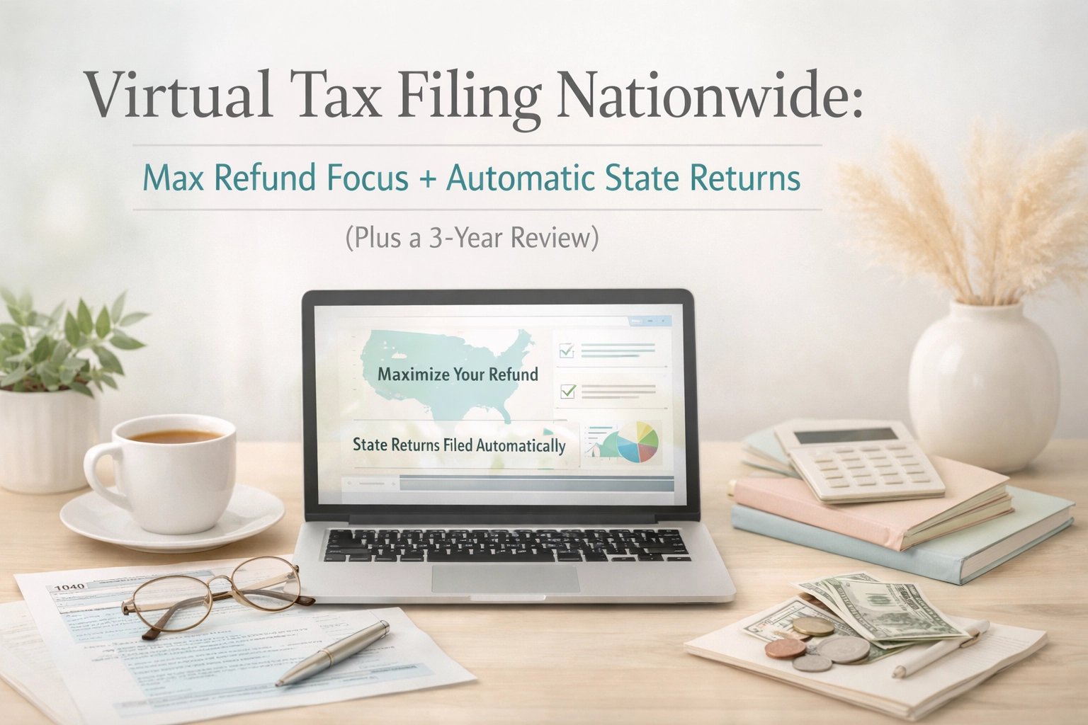 [HERO] Virtual Tax Filing Nationwide: Max Refund Focus + Automatic State Returns (Plus a 3‑Year Review)