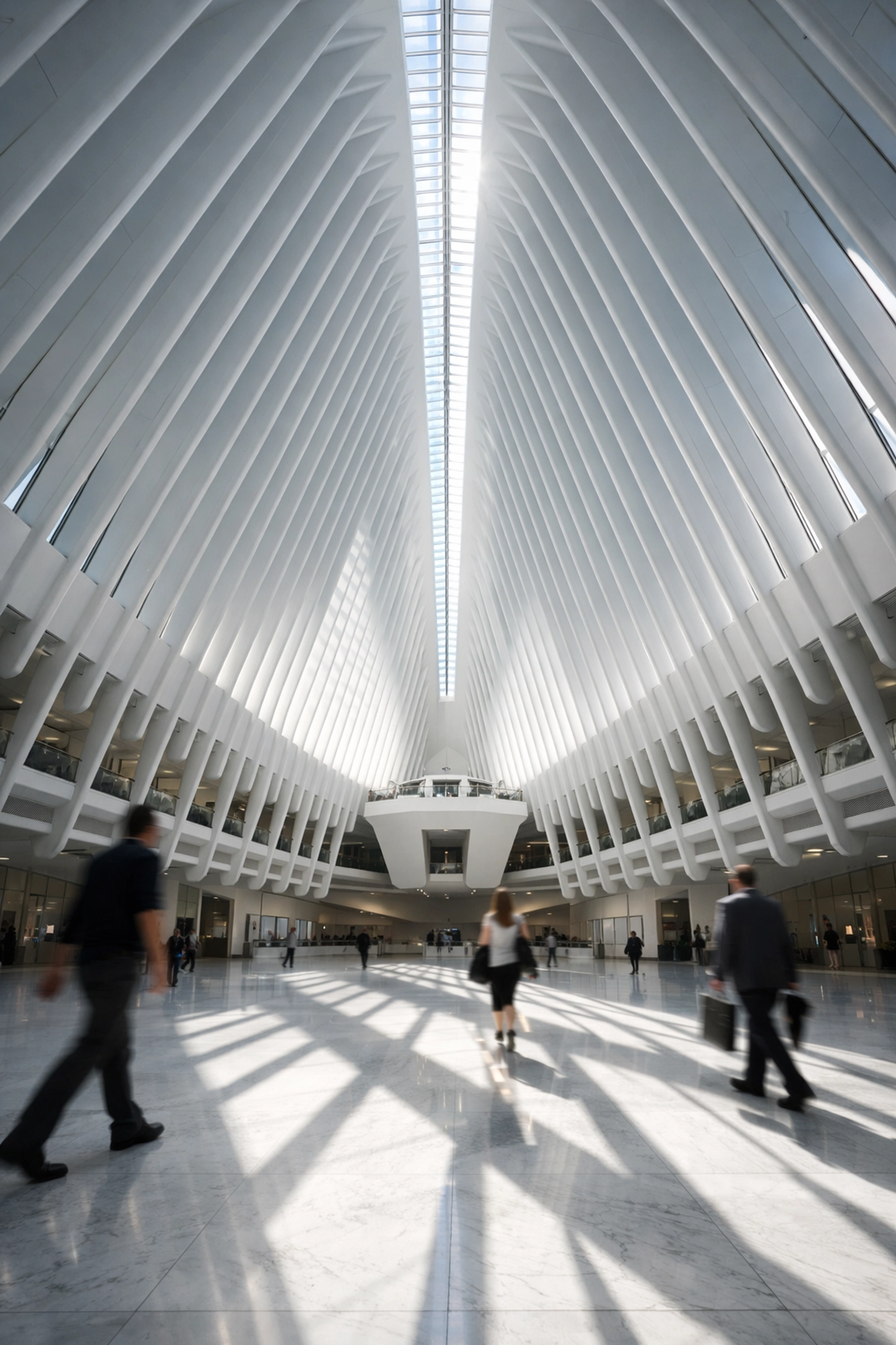 Modern architecture of the Oculus at the World Trade Center, a stunning photo spot for urban photographers.