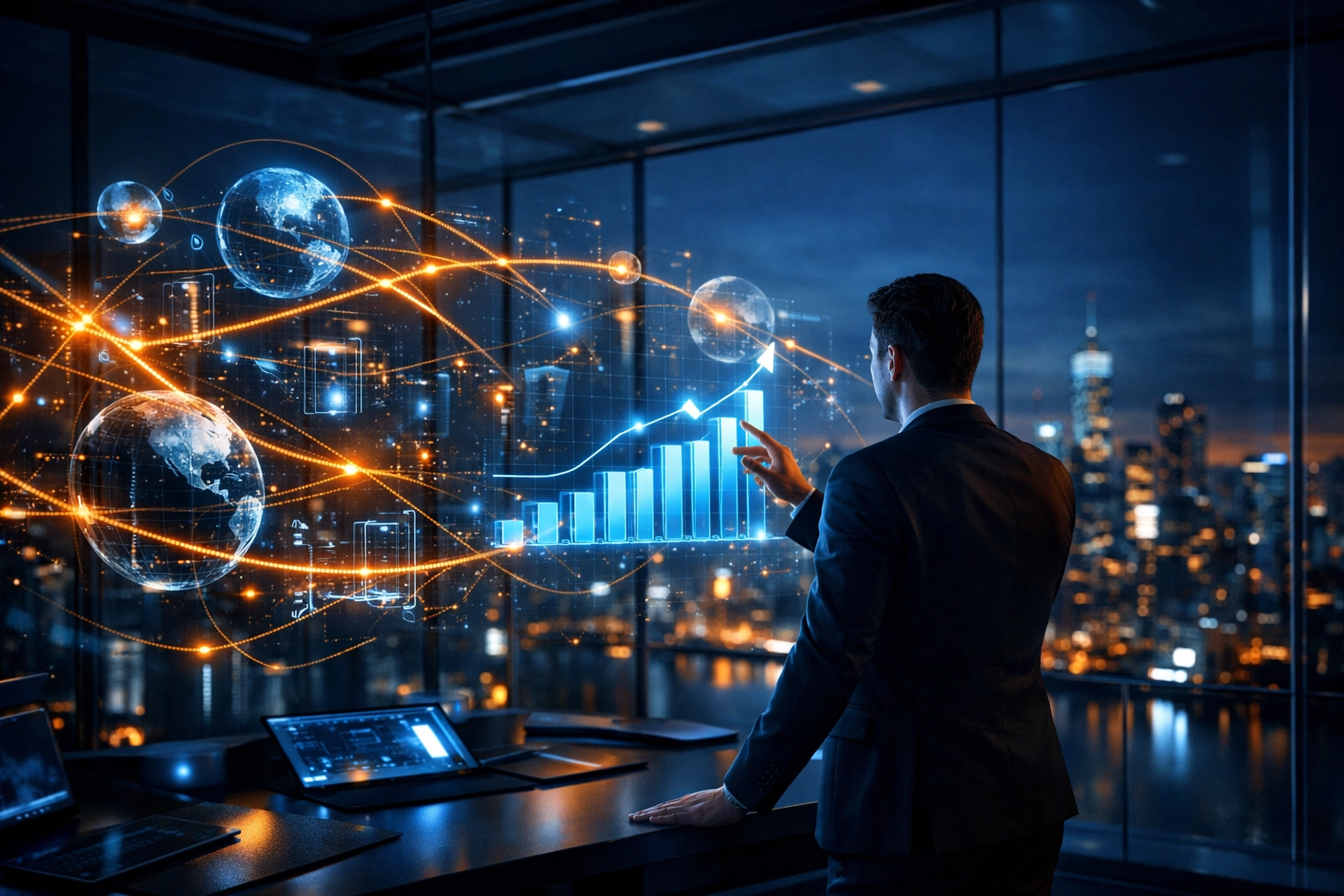 AI-driven merchant dashboard with predictive analytics for self-custody merchant accounts and Web3 global payments.