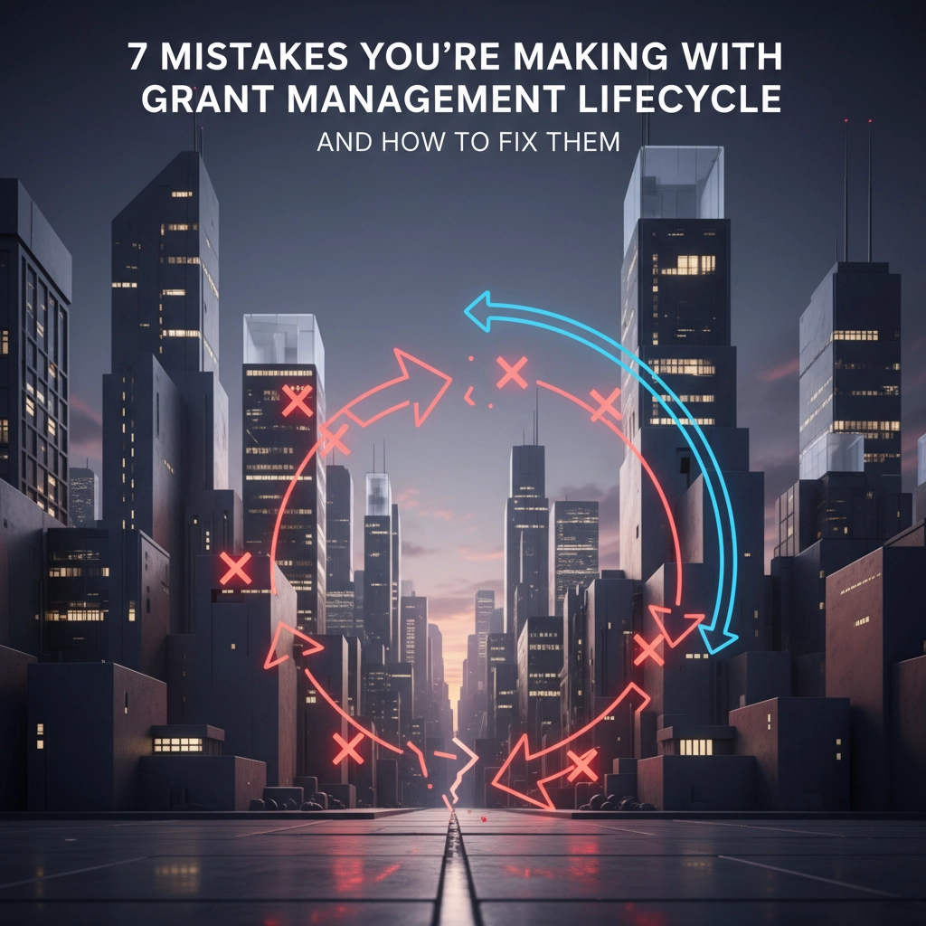 7 Mistakes You&#39;re Making with Grant Management Lifecycle (and How to Fix Them)