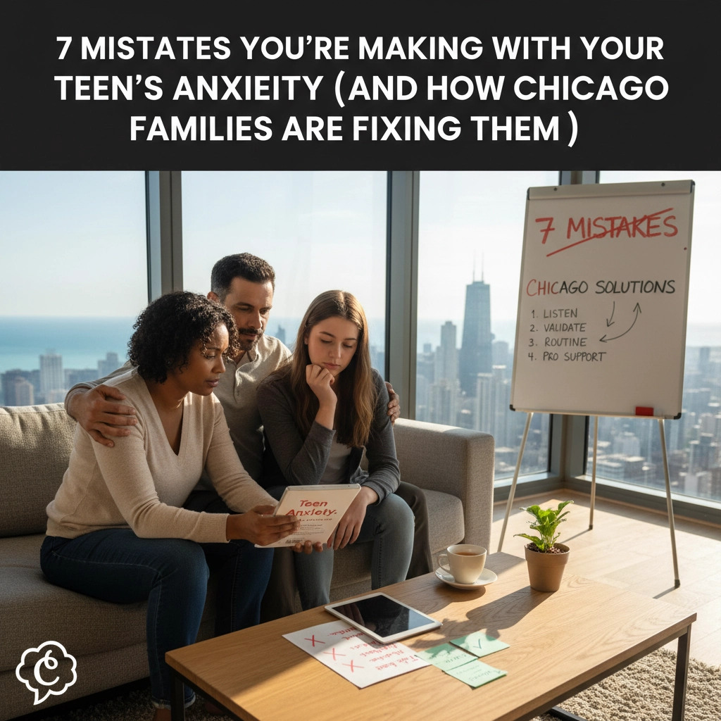 7 Mistakes You're Making with Your Teen's Anxiety (And How Chicago Families Are Fixing Them)