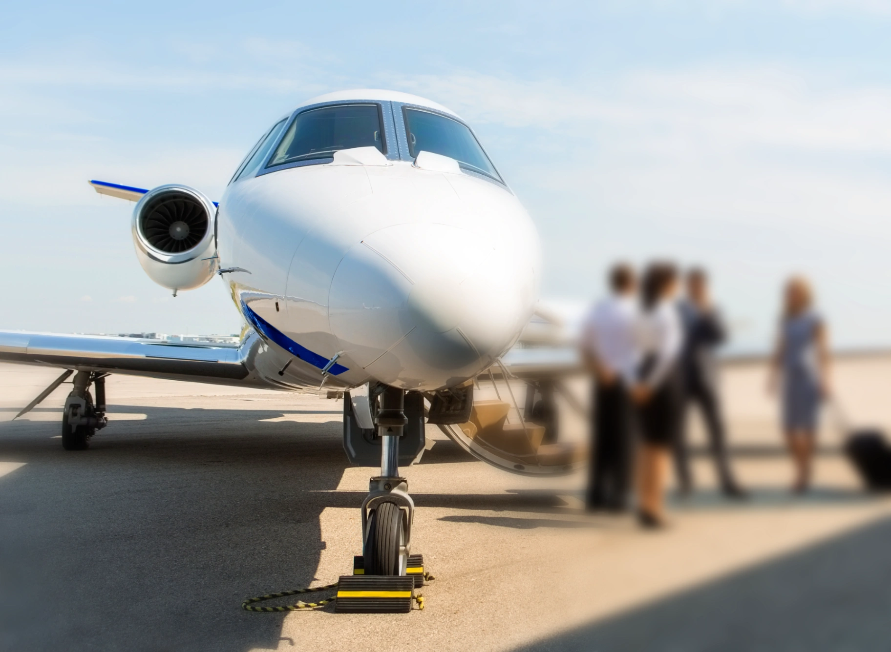 Modern Private Jet Charter Experience