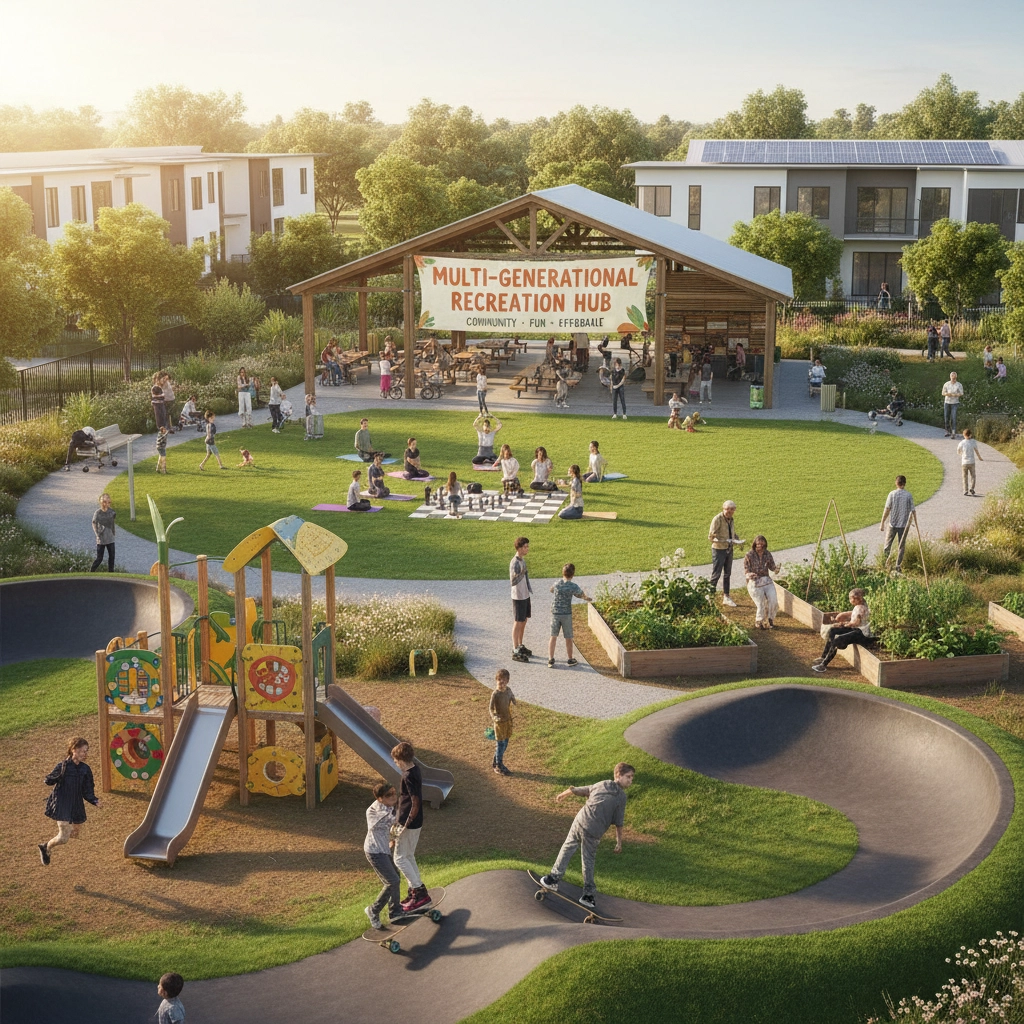 How to Create a Multi-Generational Recreation Hub in Your HOA (Without Breaking the Budget)